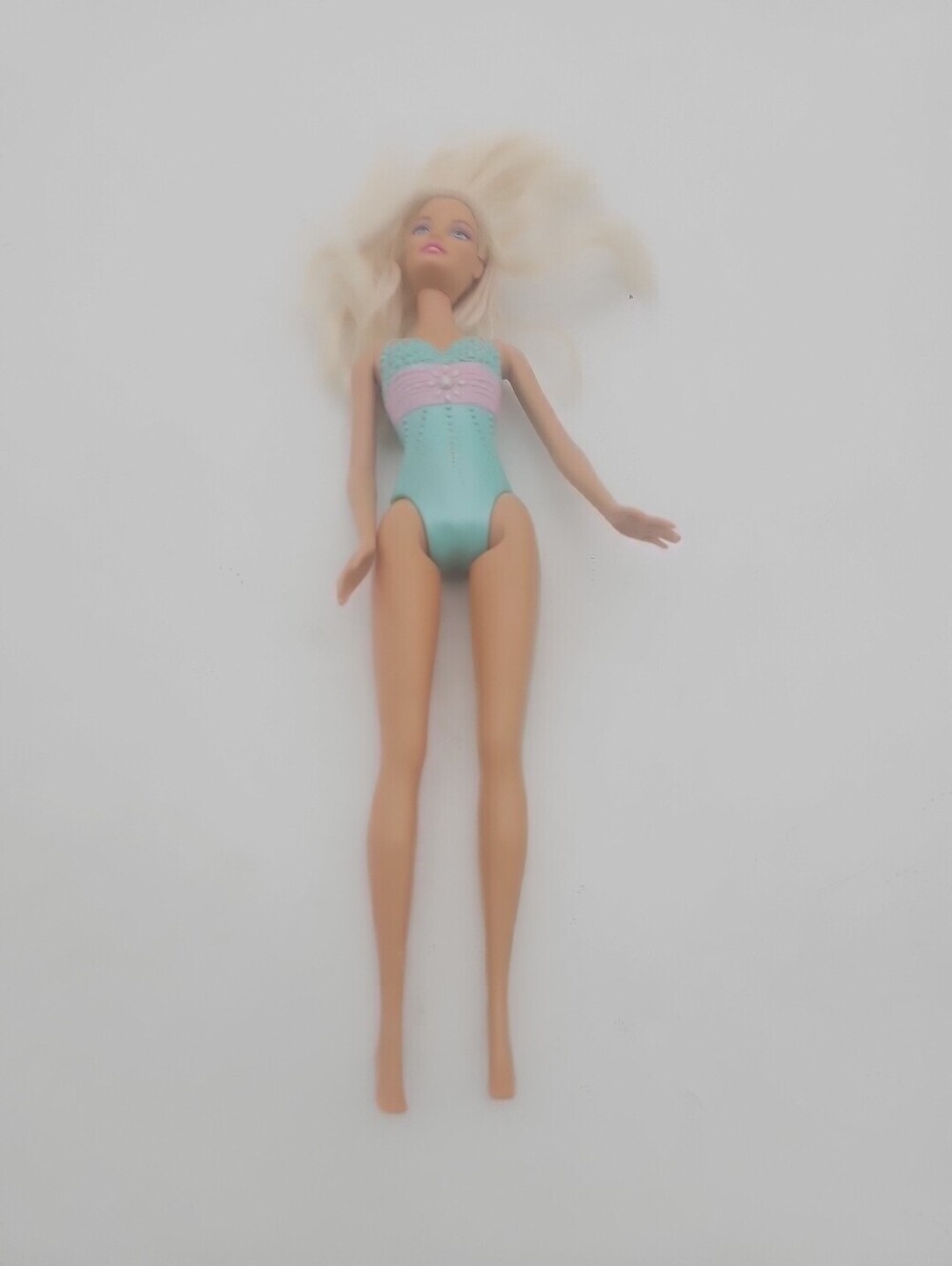 2011 Mattel Barbie Fairytale Magic Princess Doll Molded Mint Green Pink Bodice